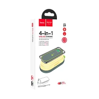 Внешний аккумулятор HOCO S9 5000mAh 1.0A 1USB/Type-C беспр. зар. Qi черный (1/29)