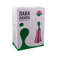 Светильник настольный Старт ЛАВА-лампа 25W 220V E14 на основании сенс. зеленый (1/6)