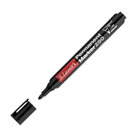 Маркер перманентный Luxor PERMAMENT MARKER 250 1.0-3.0 мм черный (1/12/144/1152)