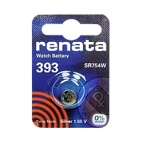 Батарейка Renata 393 Silver Oxide 1.55V (1/10/100)