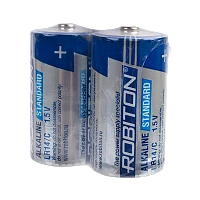 Батарейка Robiton STANDARD LR14 C Shrink 2 Alkaline 1.5V (2/12/144)