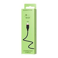 Кабель Borofone BX17 USB (m)-Type-C (m) 1м 3.0A ПВХ черный (1/648)
