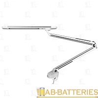 Светильник настольный Camelion KD-843 13W 230V 1LED струбцина сенс. рег.ярк./цвета белый (1/8)