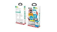 Автомобильное З/У MORE CHOICE AC23m 2USB 2.4A с кабелем microUSB белый