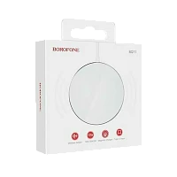 Беспроводное З/У Borofone BQ11 2.0A 15W MagSafe с кабелем Type-C серебряный (1/31/186)