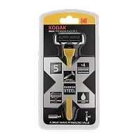 Бритва Kodak "ULTRA Premium Razor 5" 5 лезвий 4 кассеты (1/12/48)