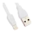USB кабель REMAX Martin (IPhone 5/6/7/SE) RC-028I Белый (1M, 1.8A)