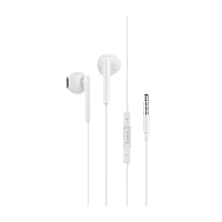 Наушники вставные HOCO M64 с микр. белый (1/20/120)