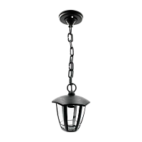 Светильник садово-парковый Camelion PP5105 «Марсель 1» 60W 230V E27 IP44 потолочный черный (1/8)