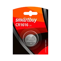 Батарейка Smartbuy CR1616 BL1 Lithium 3V (1/12/720)