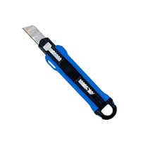 Нож канцелярский X-PERT 18 мм пластиковый корпус, 5 лезвий, СК-183 (1/144)