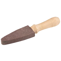 Брусок абразивный Mallony для заточки деревянная ручка (1/50)