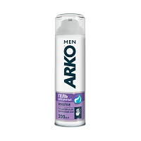 Гель для бритья и умывания мужской Arko Sensitive 200мл (1/24)