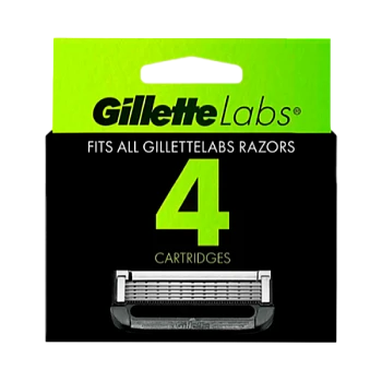 Сменные кассеты Gillette "Labs" 4шт. (цена за 1 шт) (4/40)