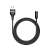 Кабель HOCO U76 USB (m)-microUSB (m) 1.2м 2.4A нейлон магнит черный (1/22/220)