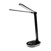 Светильник настольный Ultraflash UF-807 10W LED на основании 3 ур.ярк.+димируемый черный (1/18)