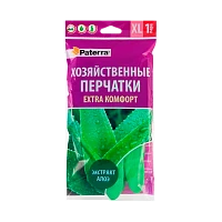Перчатки Paterra XL резина с алоэ 1 пара в упаковке (1/60)