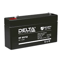 Аккумулятор свинцово-кислотный Delta DT 6012 6V 1.2Ah (1/20)