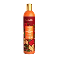 MARUSSIA Шампунь «Укрепление и тонус» д\объема и роста волос с экстракт. облепихи и женьшеня 400 мл.
