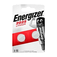 Батарейка Energizer CR2025 BL2 Lithium 3V (2/20/280)