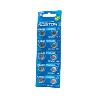 Батарейка Robiton STANDARD G7/LR926/LR57/395A/195 BL10 Alkaline 1.5V (10/200/4000)