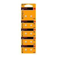 Батарейка Kodak G5/LR754/LR48/393A/193 BL10 Alkaline 1.5V (10/100/1000)