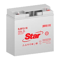 Аккумулятор свинцово-кислотный STAR DJW12-18 12V 18Ah
