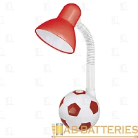 Светильник настольный Camelion KD-381 40W 230V E27 на основании красный (1/12)