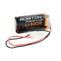 Батарейка ROBITON ER26500-55572P C с коннектором PK1