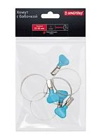 Хомут Smartbuy Бабочка нержавеющая сталь 32-50мм 4шт.