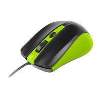 Мышь проводная Smartbuy 352 ONE классическая USB черный зеленый (1/100)