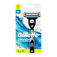 Бритва Gillette "MACH3 Start" 3 лезвия 2 кассеты ENG (1/6)