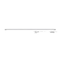 Светильник линейный Ultraflash LWL-2020-01 9W 230V LED IP20 с проводом и выключателем белый (1/50)