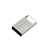 Флеш-накопитель GoPower MINI 16GB USB2.0 металл серебряный (1/50/1000)