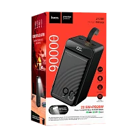 Внешний аккумулятор HOCO J123D 90000mAh 22.5W 3USB LED черный (1/9)