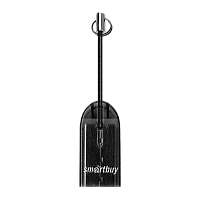 Картридер Smartbuy 710 USB2.0 microSD черный (1/20)