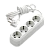 Удлинитель Makel 4р.С/З 16A 3.0м 3x1мм² IP20 белый MGP153 (1/12)