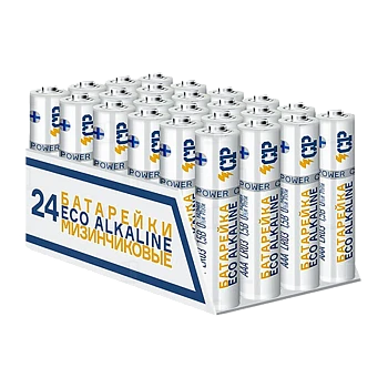 Батарейка Crazy Power Eco LR03 AAA BOX24 Alkaline 1.5V (24/576)