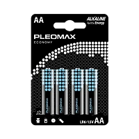 Батарейка Pleomax ECONOMY LR6 AA BL4 Alkaline 1.5V (4/24/480)