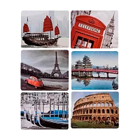 Коврик для мыши Defender Journey 240x190x0.4мм ассорти (1/18/360)