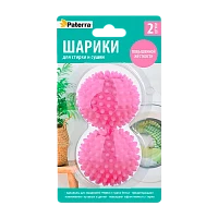 Шарики для стирки пуховых изделий, 2 шт. в уп., PATERRA (1/24)
