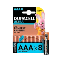 Батарейка Duracell ULTRA POWER LR03 AAA BL8 Alkaline 1.5V (8/80/60480)