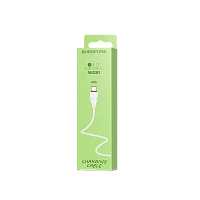 Кабель Borofone BX17 USB (m)-Type-C (m) 1м 3.0A ПВХ белый (1/648)