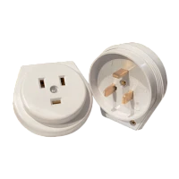 Разъем печной Прогресс с/у  пластиковый  с/з  белый (1/6/72)