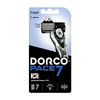 Бритва DORCO "PACE7" 7 лезвий 2 кассеты (1/8)