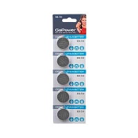Батарейка GoPower CR2032 BL5 Lithium 3V (5/100/2000)