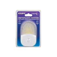 Ночник Старт Meteorite NL 2LED 220V диммируемый белый (1/20)