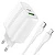Сетевое З/У HOCO N11 1USB/Type-C 3.0A 20W PD3.0 белый (1/12/120)