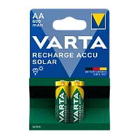 Аккумулятор бытовой Varta HR6 AA BL2 NI-MH Solar 800mAh (2/20/200)
