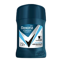 Дезодорант мужской Rexona Невидимый Прозрачный Лед стик 55г (1/6)